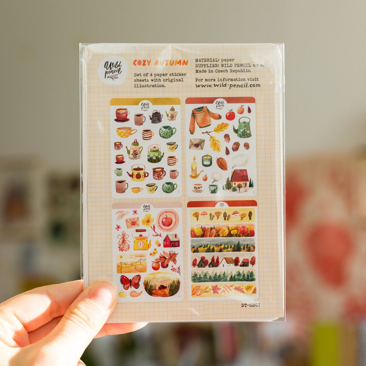 Get four stickers sheets in a bundle for better price! Perfect for your bullet journal, planner, snail mail or various other crafts. Designed from my original sketchbook illustrations, each made with love in Czech Republic.
