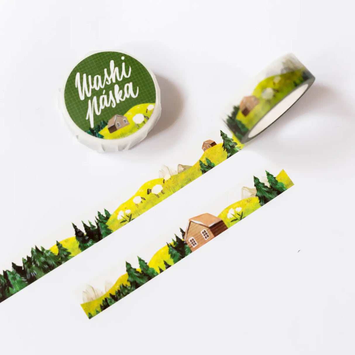 ✸ WASHI TAPE ✸
Cute washi tape to decorate your journals, seal your envelopes, scrapbook or packages. All the design are my own original. The washi tapes are printed in a traditional factory and are very high quality.
✸ DETAILS ✸
one roll measures 10 m (32.9 feet)
width of the roll is 15 mm (0.6 inch)
packaged in paper