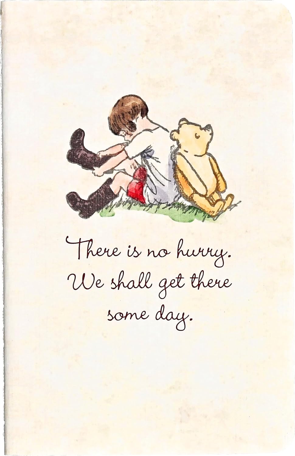 Jot down thoughts, notes, and ideas in style while on the go with this delightful set of 3 mini notebooks!
The cover of each notebook features a charming Winnie-the-Pooh design featuring A. A. Milne's beloved characters, as illustrated by Ernest H. Shepard.