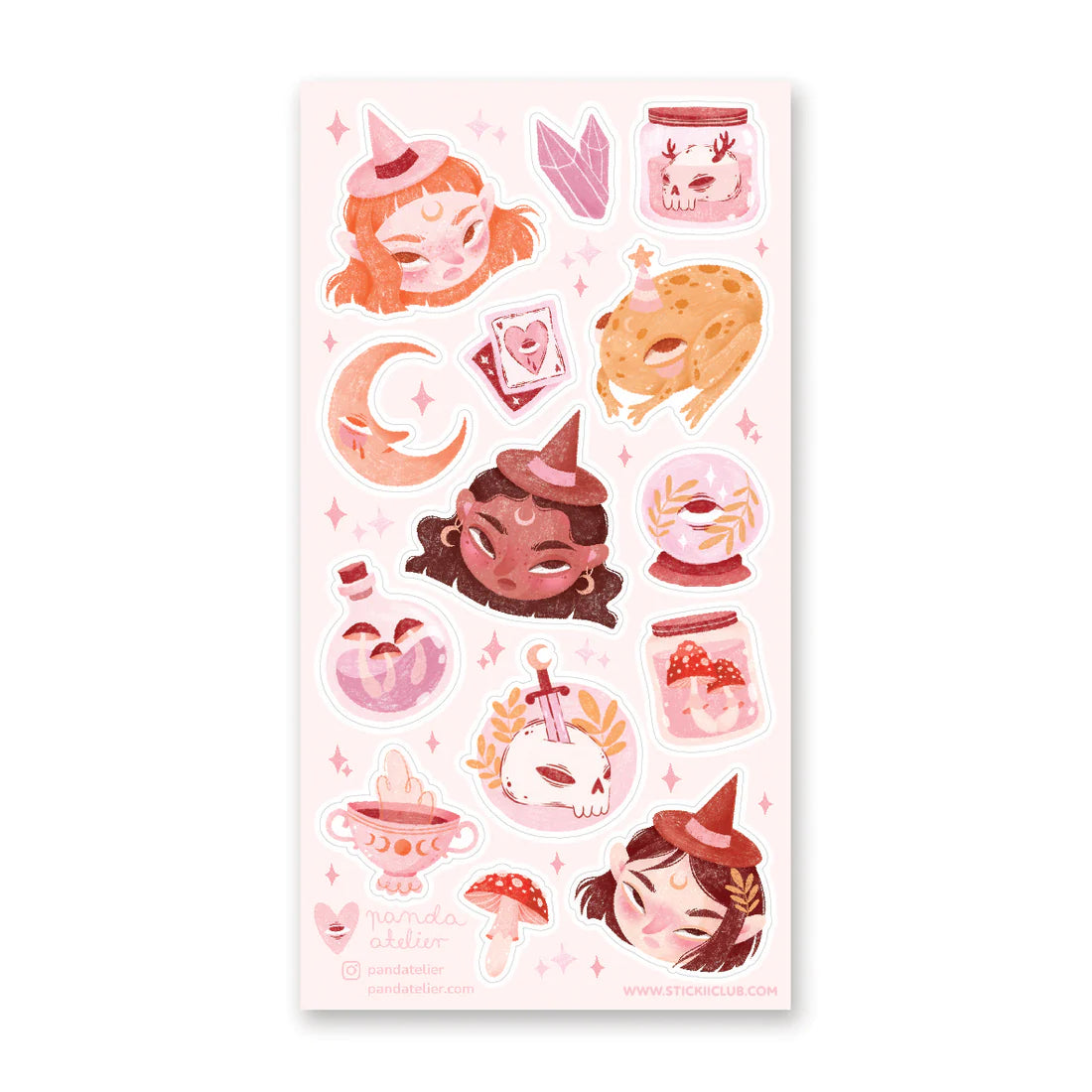 STICKII Witchy Besties Sticker Sheet
