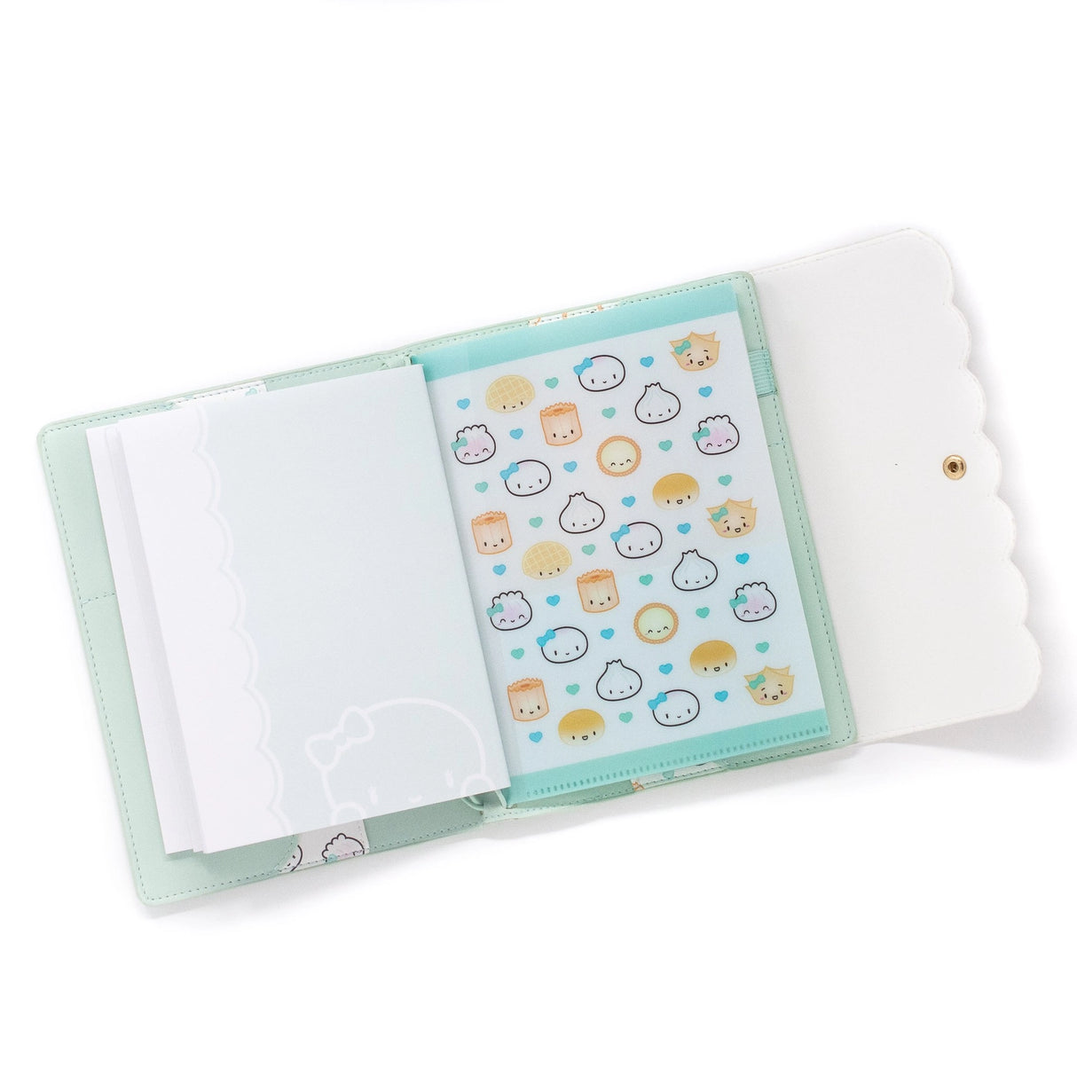 Use this notebook for your memory planning, as an insert in your B6 planner, or as a standalone notebook for keeping track of your to do's or doodling! Laila can be seen peeking out of the front, back, and inside covers to keep you company ;)
SPECIFICATIONS
SIZE: 5" wide and 7" tall, slotting perfectly into the strings of any B6 Traveler's Notebook (TN) cover