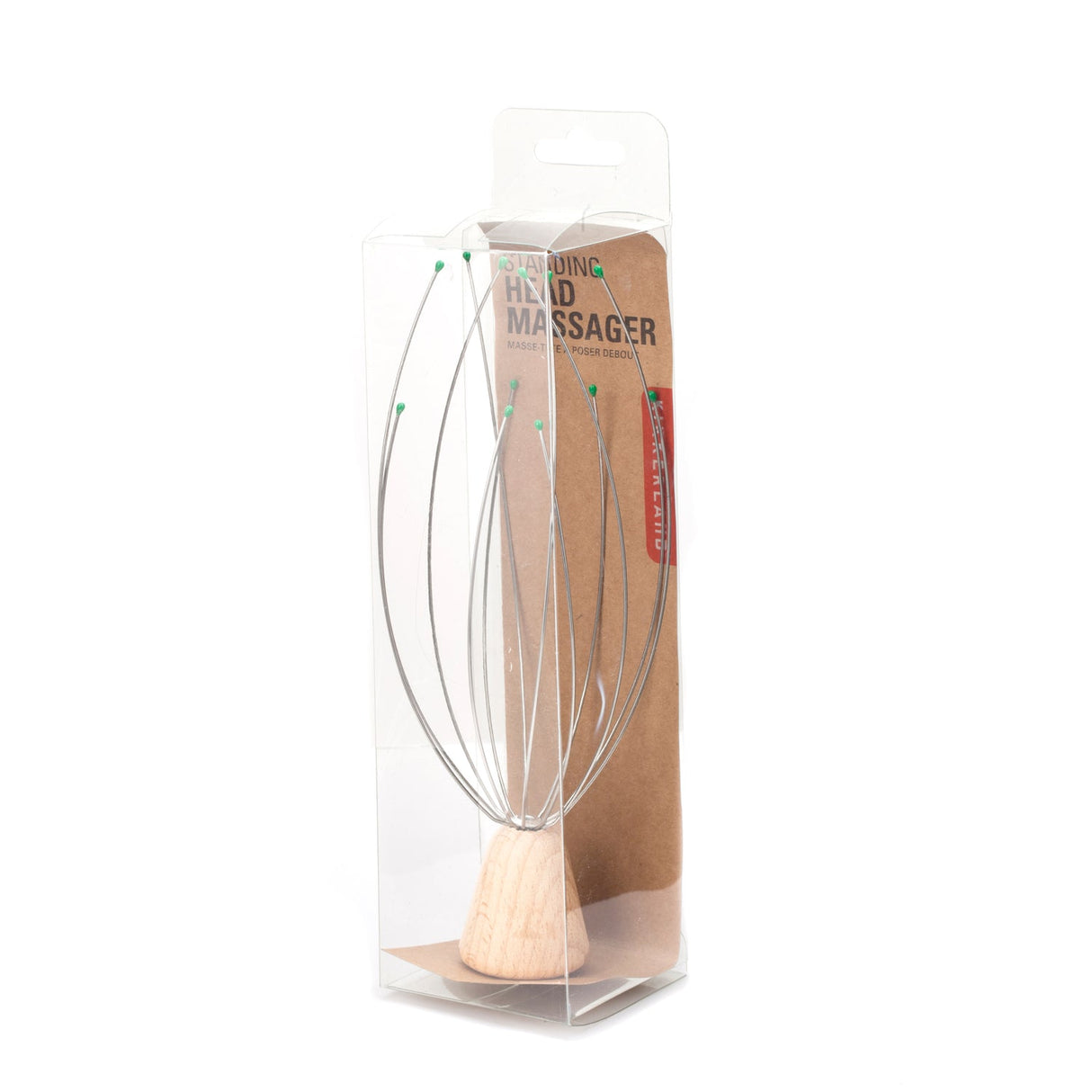 Wooden Standing Head Massager