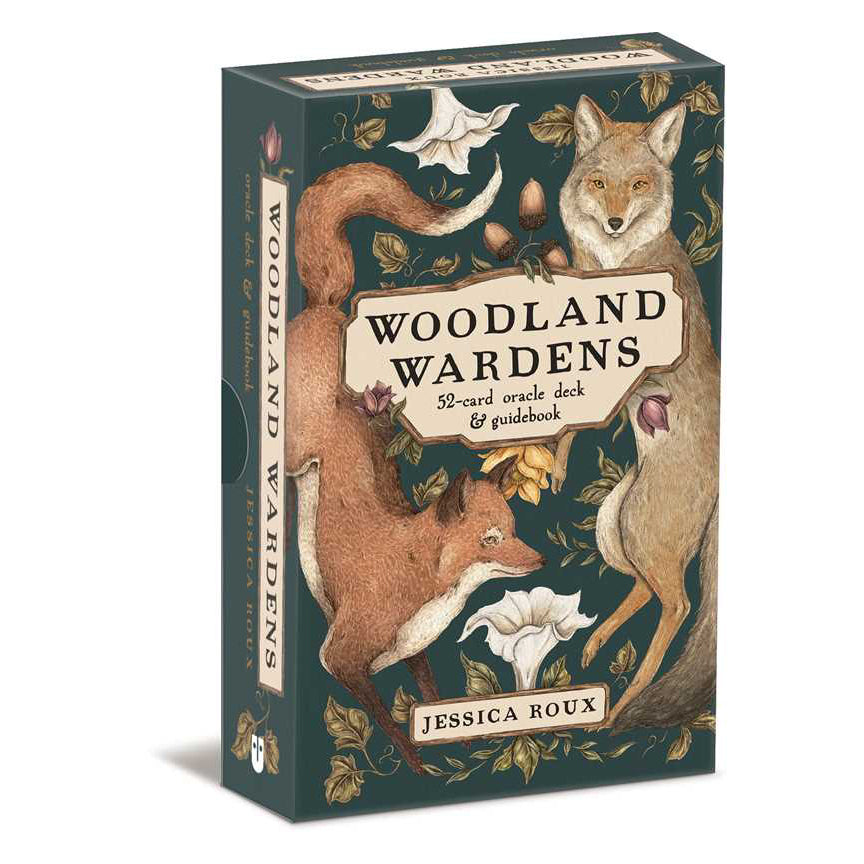 Woodland Wardens 52-Card Oracle Deck & Guidebook By Jessica Roux