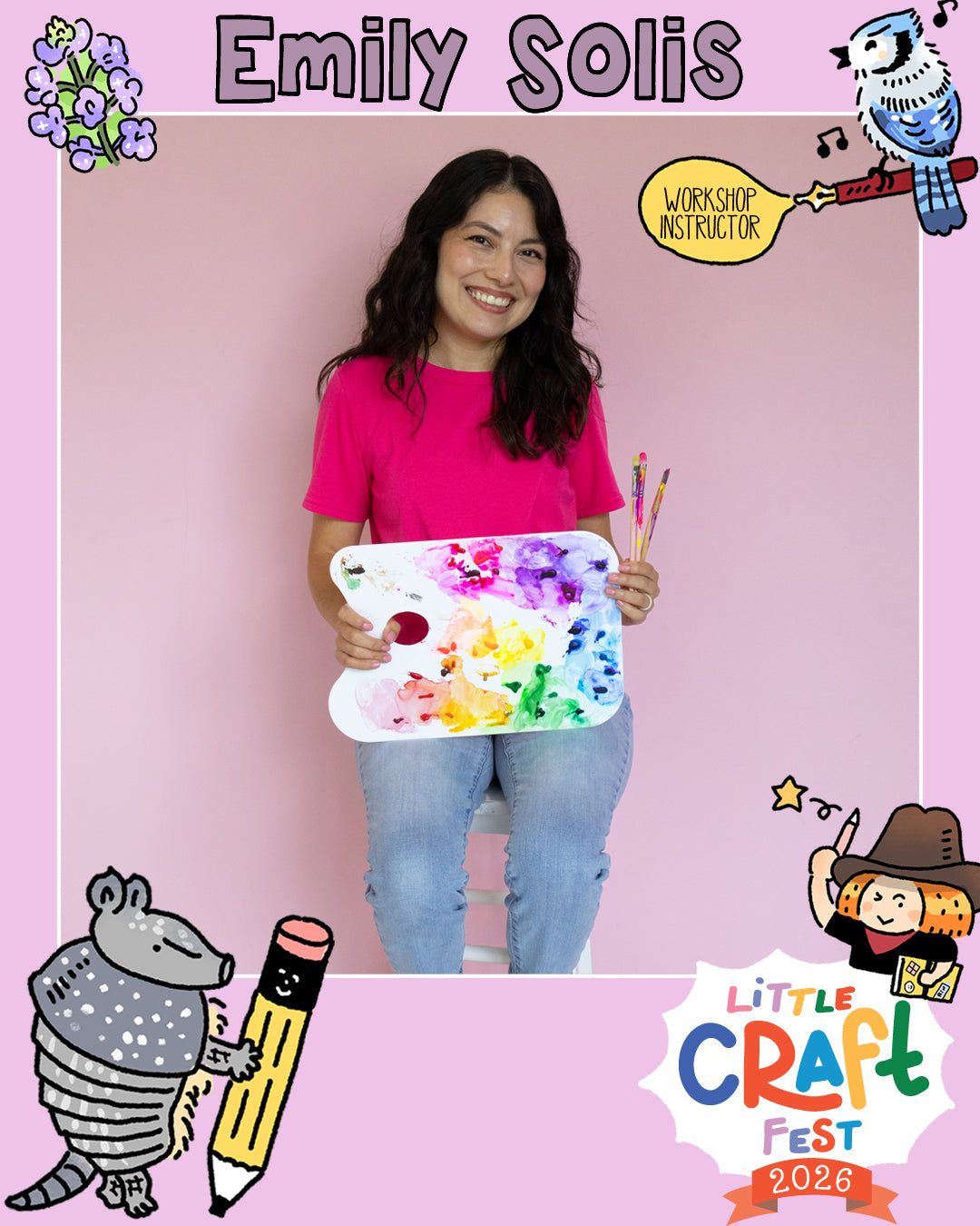 Fountain Ink Brush Lettering with Emily Solis