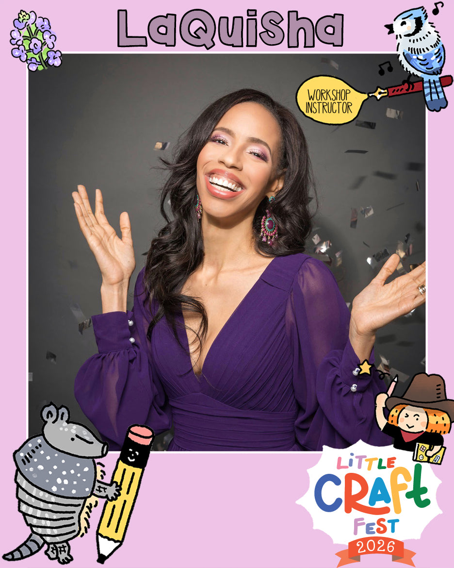 Sketching the Pink Awning: A Little Craft Place Sketchnote Experience with LaQuisha from Confident Canvas