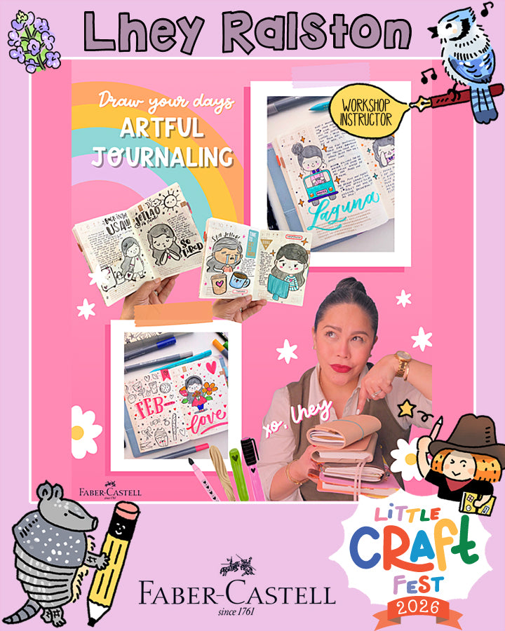 Draw Your Days: An Artful Journaling Workshop with Mommy Lhey