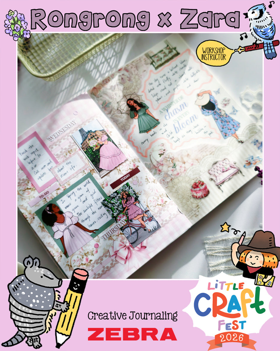 Creative Journaling with Zara and Rongrong