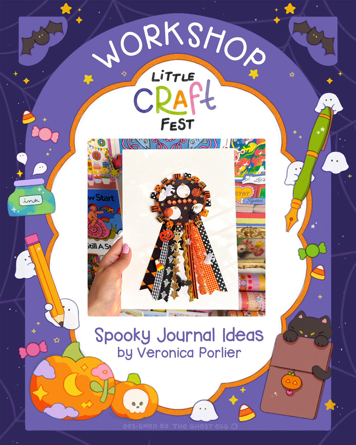 Spooky Journal Ideas with Veronica Porlier