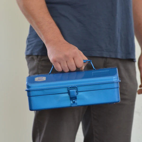 Toyo Steel Camber-Top Toolbox Y-280 - Blue