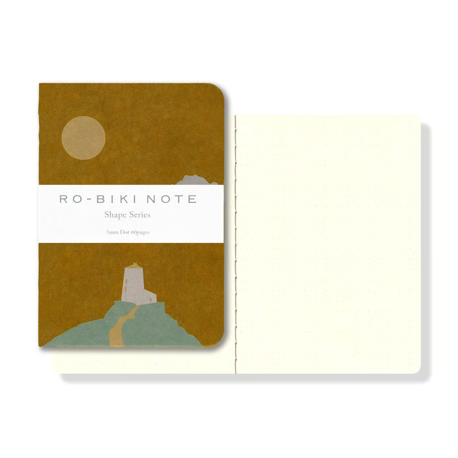 The RO‑BIKI Note is a beautifully crafted Japanese notebook known for its distinctive waxed paper cover, which gains character the more you use it. Over time, the cover softens, develops a natural patina, and becomes uniquely yours—making every notebook feel personal and well‑loved.