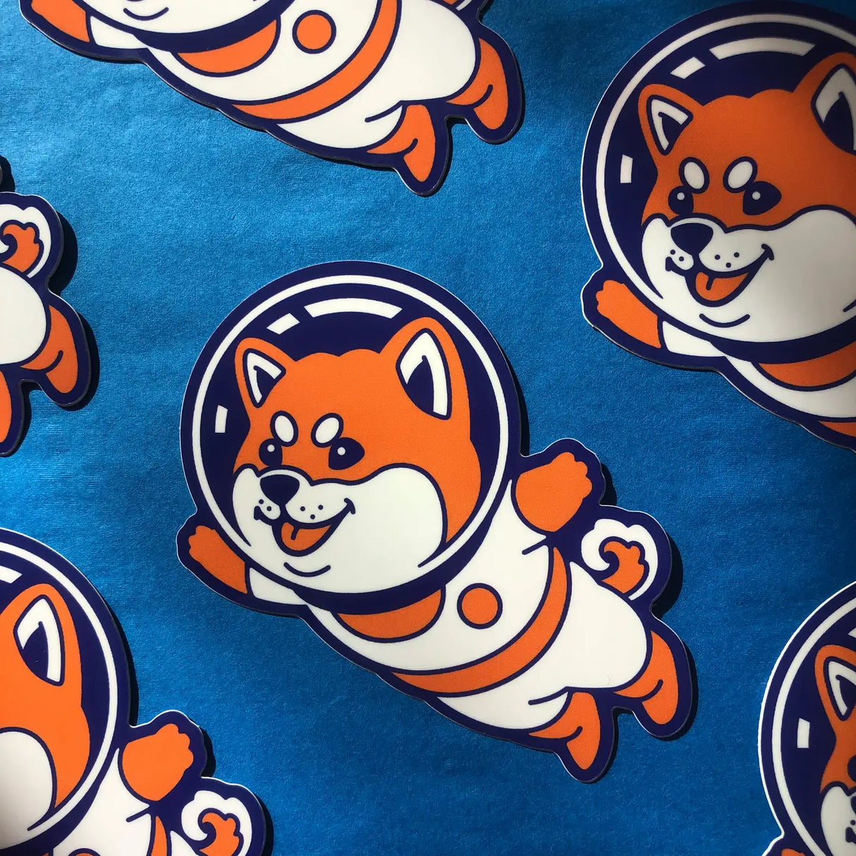 Meet Space Shiba, the cutest astronaut ever!
• Vinyl sticker
• 7.3 x 7 cm
• PVC-free
• Anti-UV varnish
• Can be used outside
• Printed in Sweden