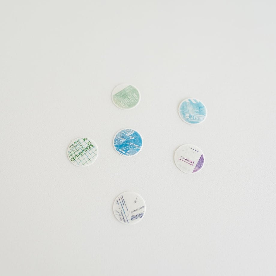 Yohaku Flake Stickers - Theme