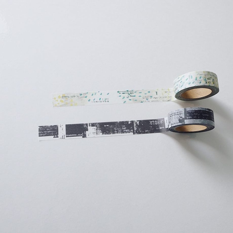 Yohaku Night Forest Washi Tape
