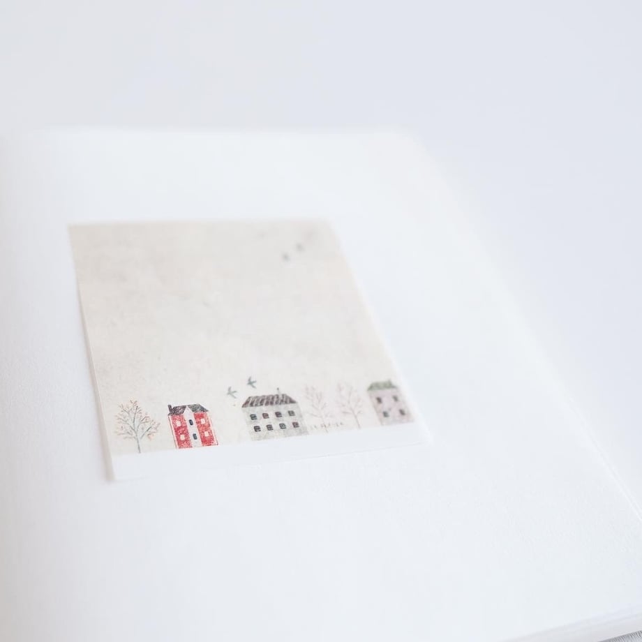 Yohaku Tracing Sticky Notes - Itsuka no Machikado (M-070)