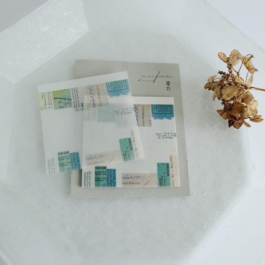 Yohaku Tracing Sticky Notes - Monologue (M-141)