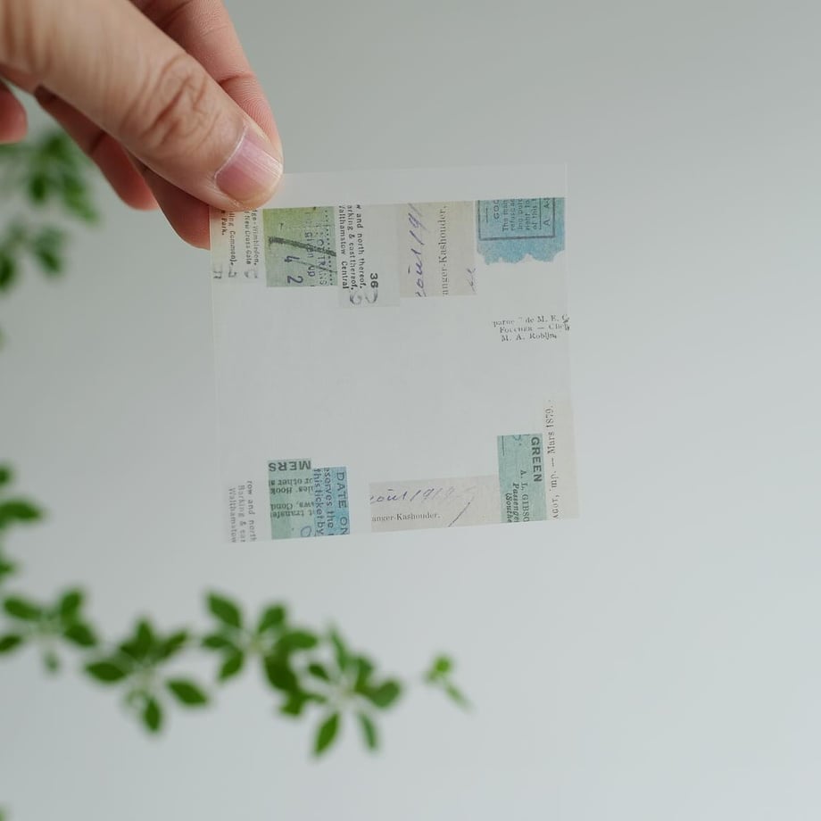 Yohaku Tracing Sticky Notes - Monologue (M-141)