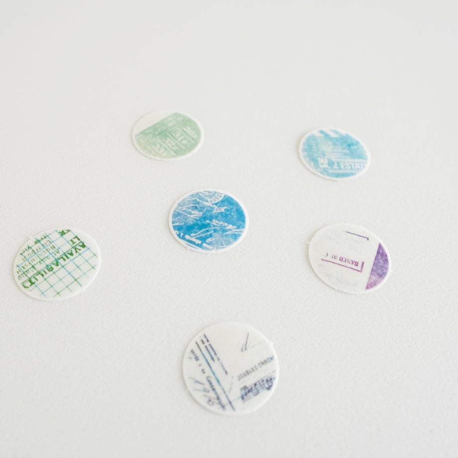 Yohaku Flake Stickers - Theme