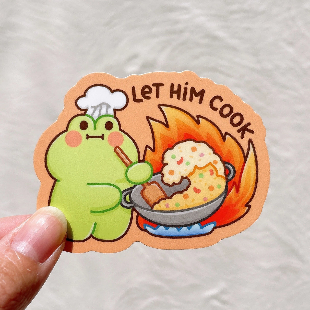 StickyRiceCo Vinyl Sticker - Let Him Cook