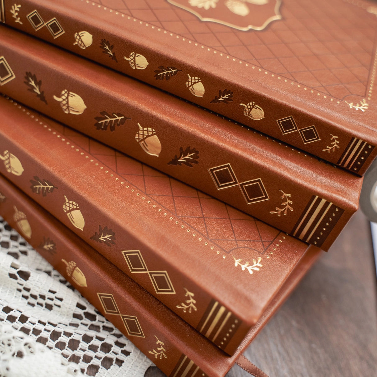 Archer and Olive TN Acorns: Dot Grid Notebook