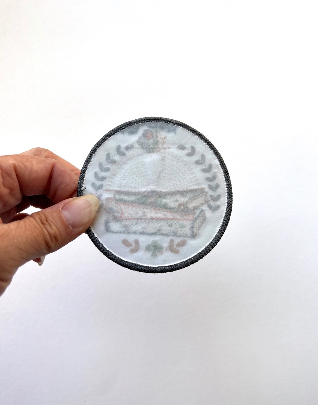 Reader Moonglow Embroidery Sticker Patch