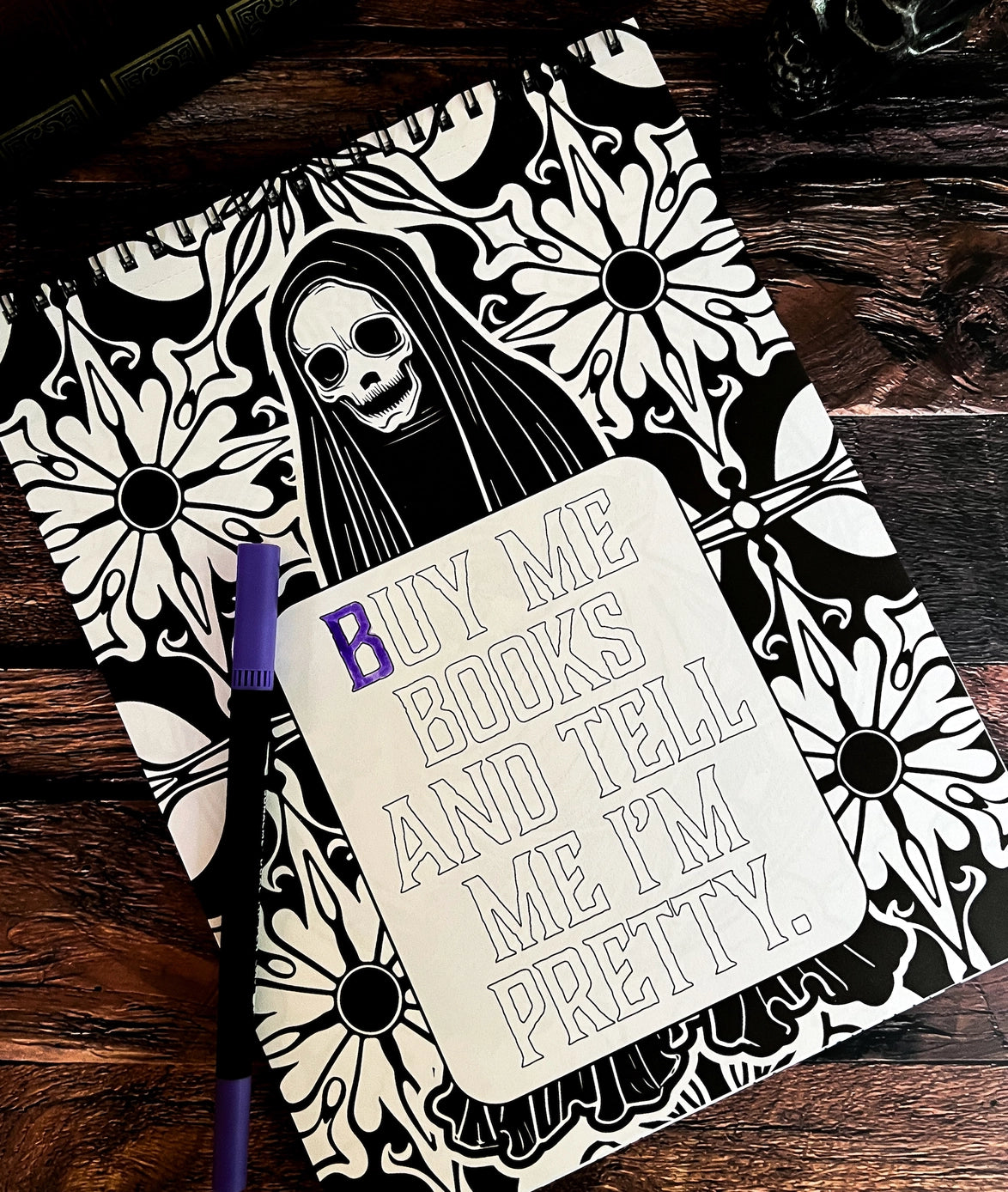 Waiting For the Night Coloring Book