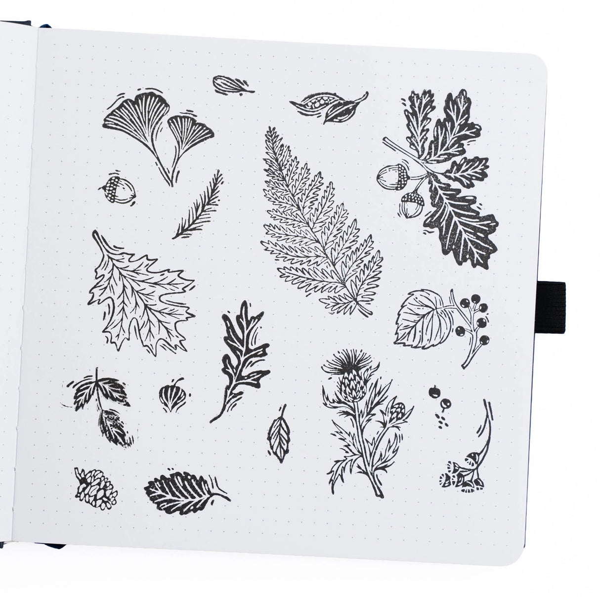 Archer and Olive Acrylic Stamps: Forest Foliage