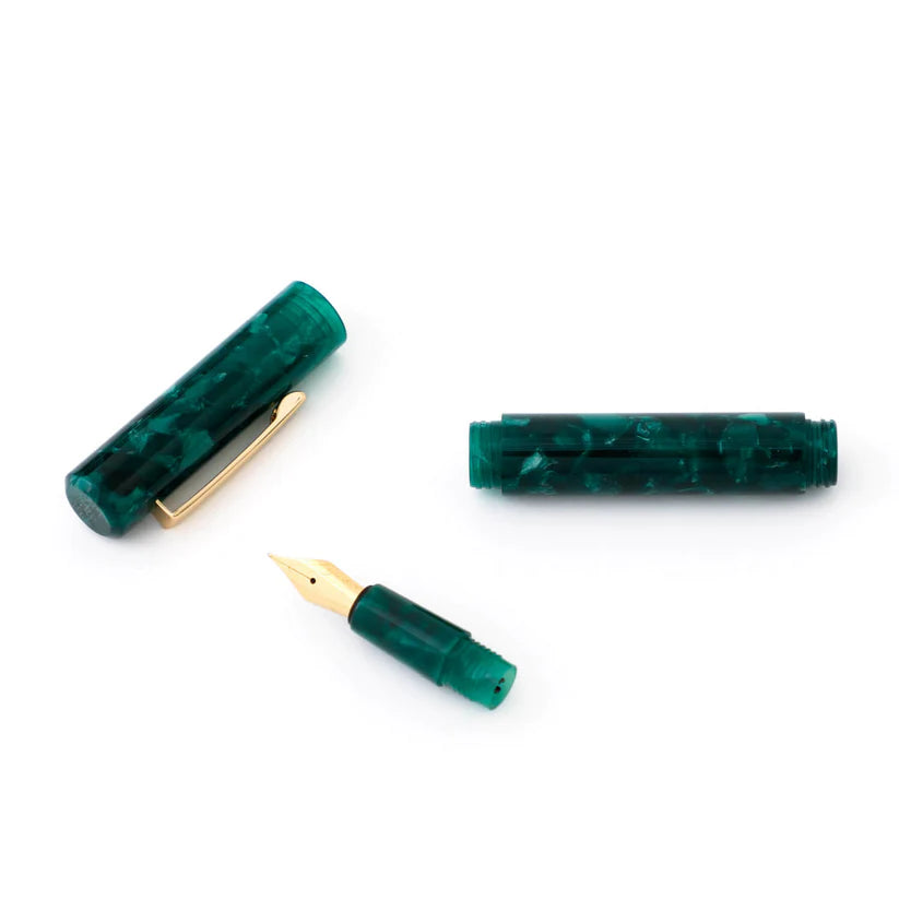 Marbled Fountain Pen (ATTACHÉ) Green