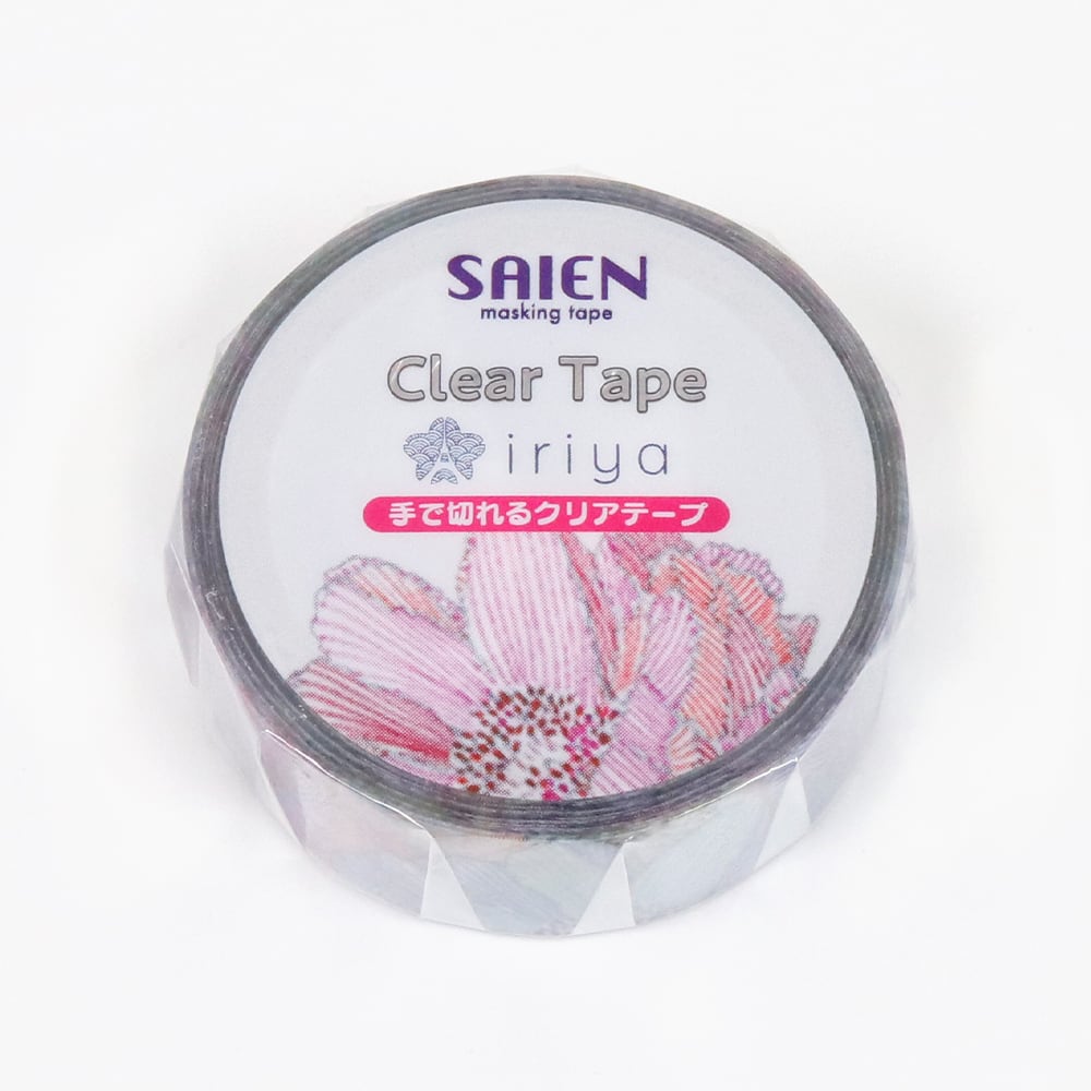 SAIEN Clear Tape Paris Collection - Pivoines