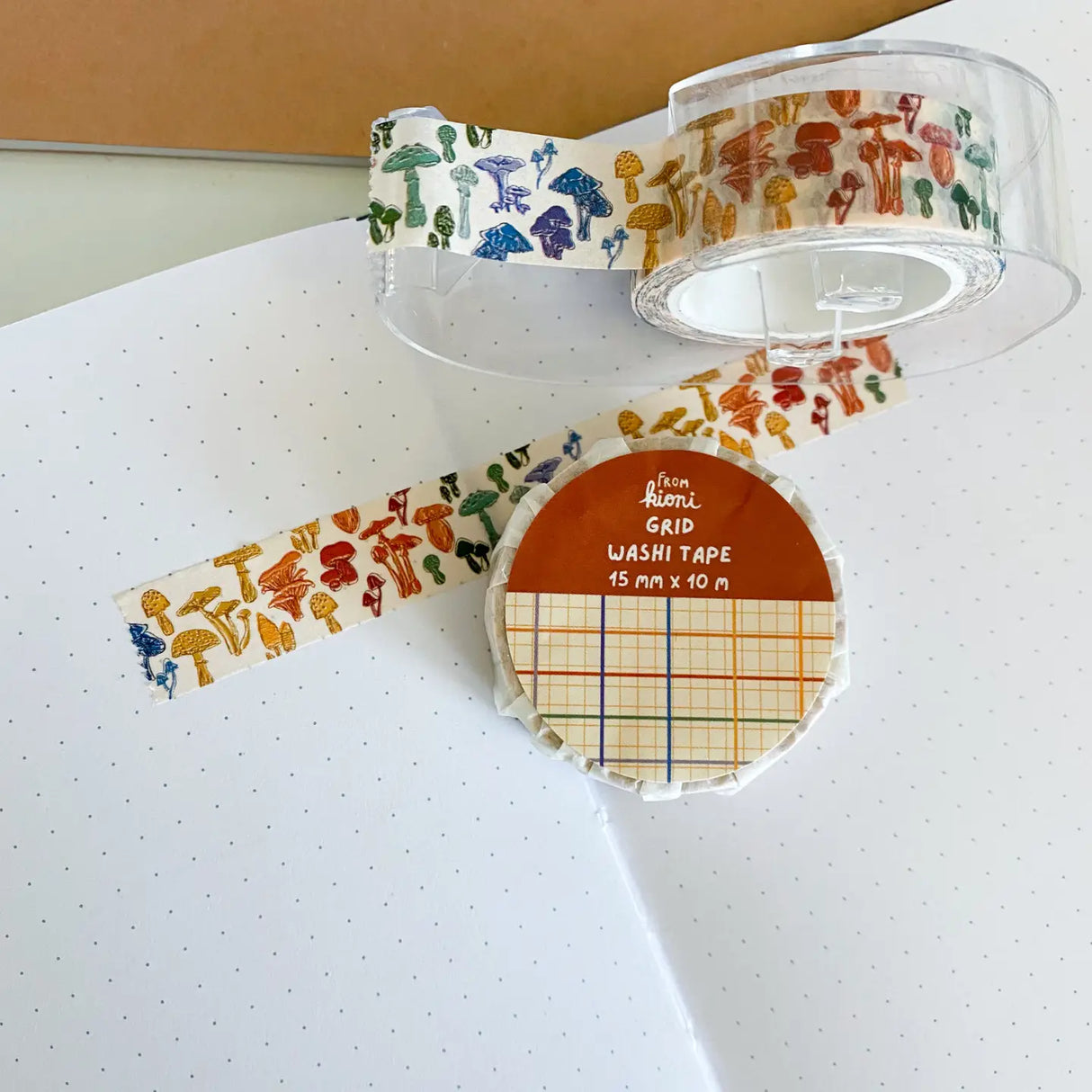 Mushroom Foraging Washi Tape