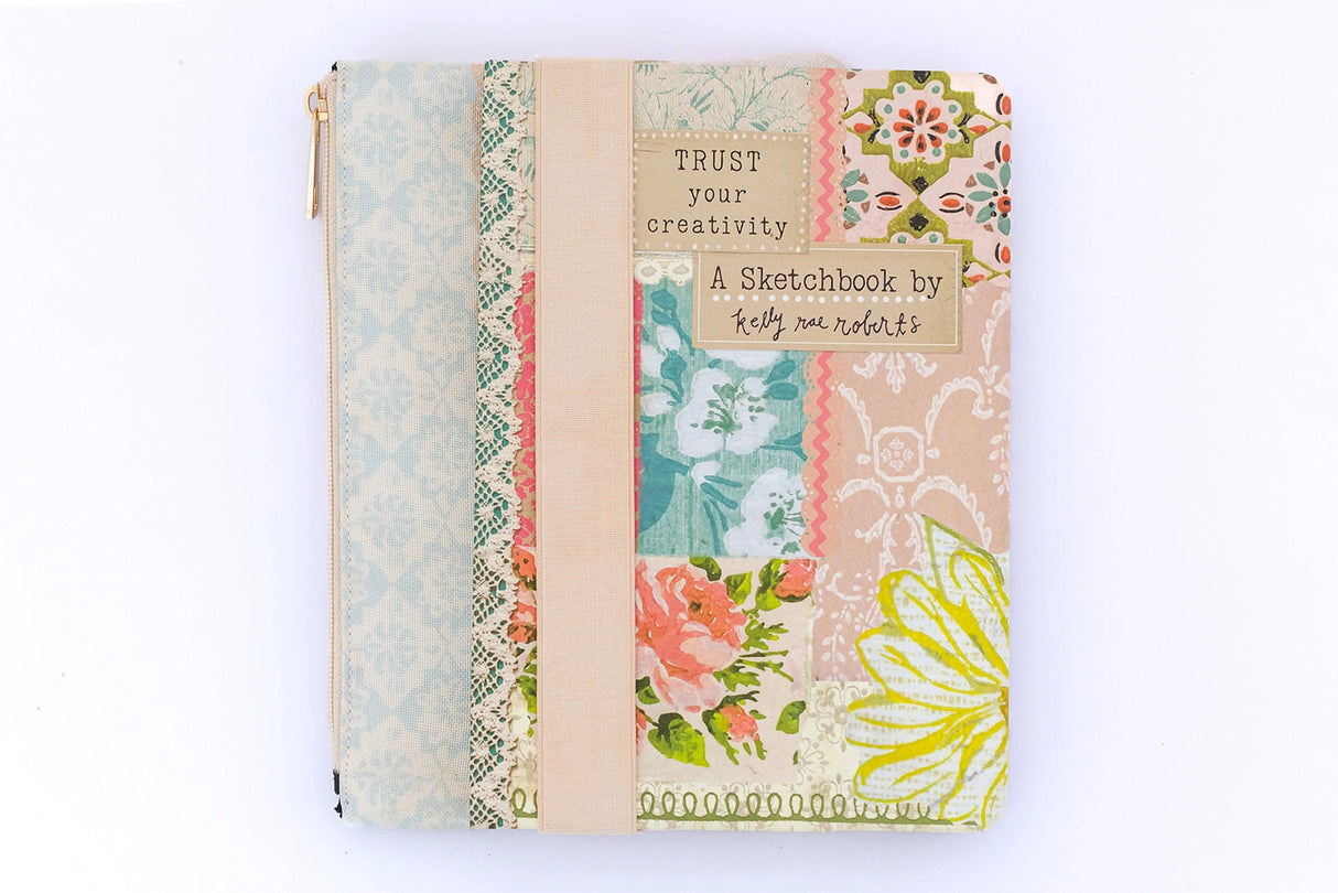 Trust Your Creativity Pen Pouch with Elastic Band