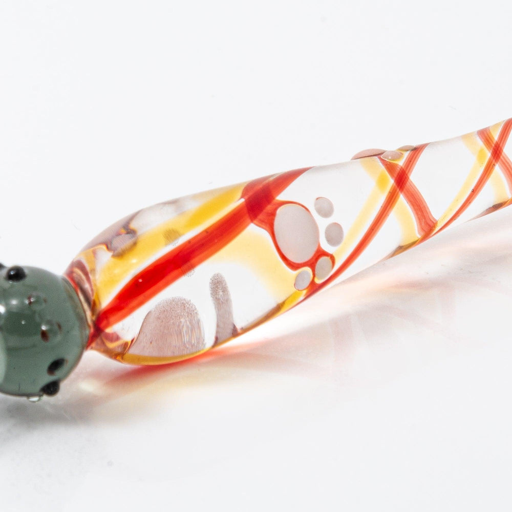 Black Nyanko(Cat) Glass Dip Pen