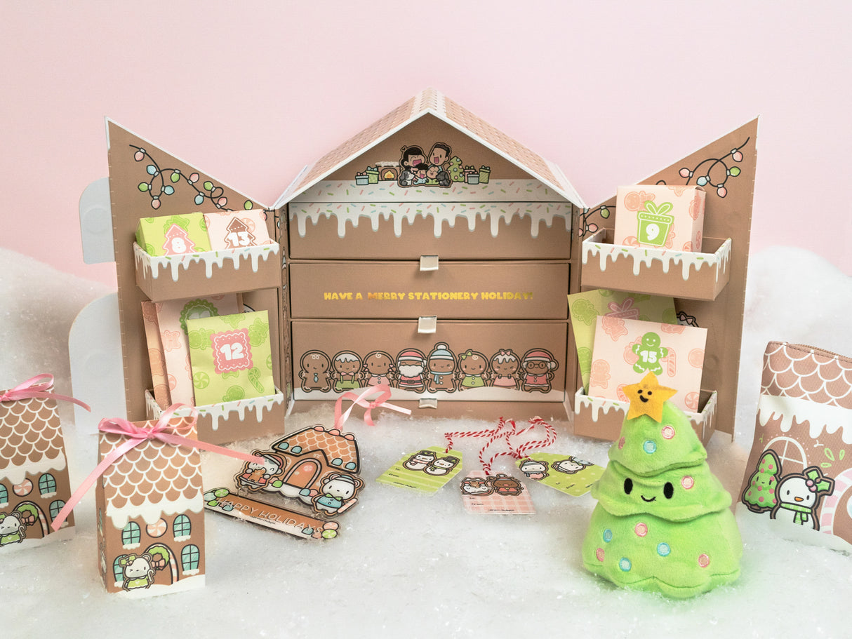 Gingerbread Holiday Advent Calendar