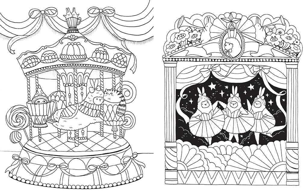 A Million Little Monsters Coloring Book By Lulu Mayo