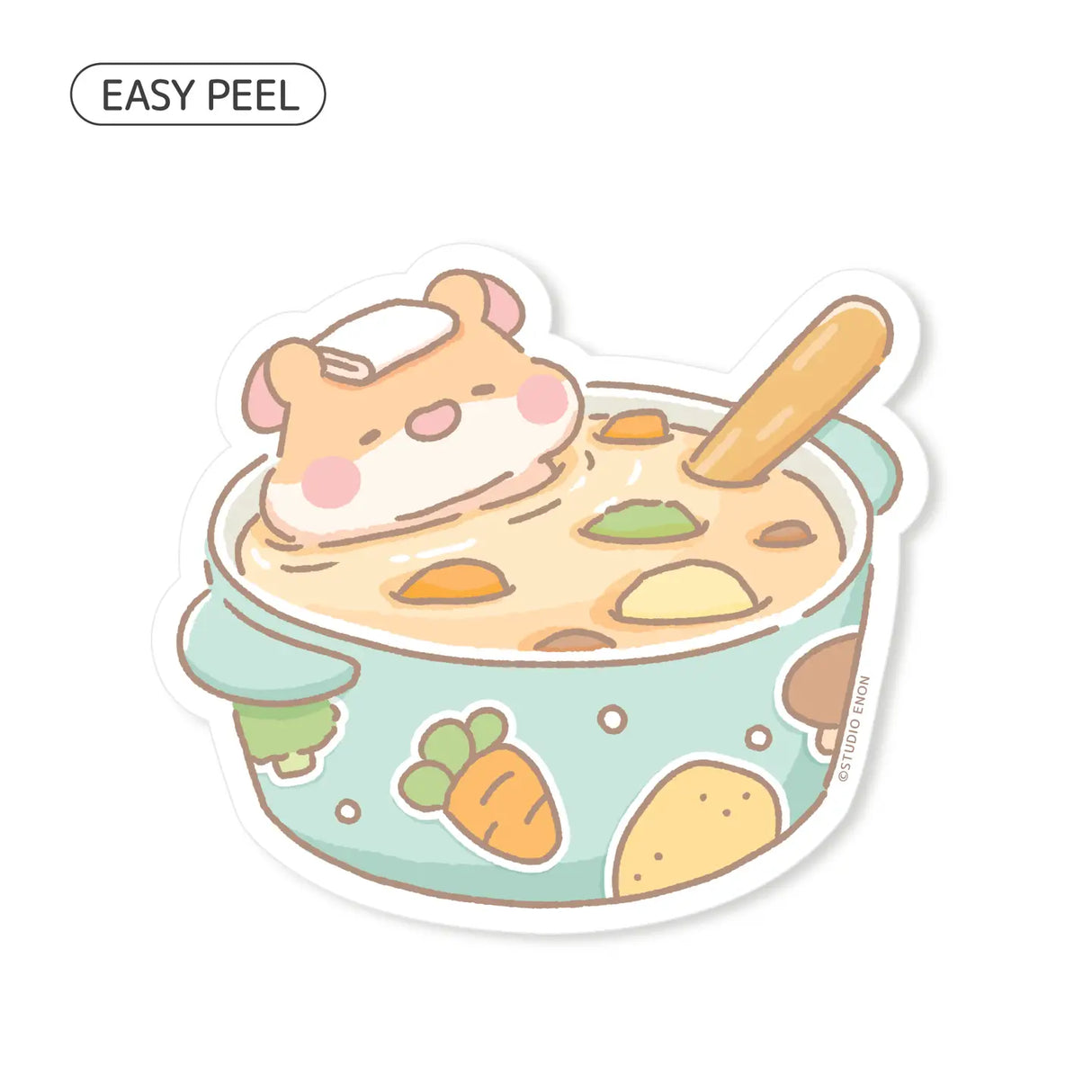 Studio Enon Souper Relaxing Day Sticker
