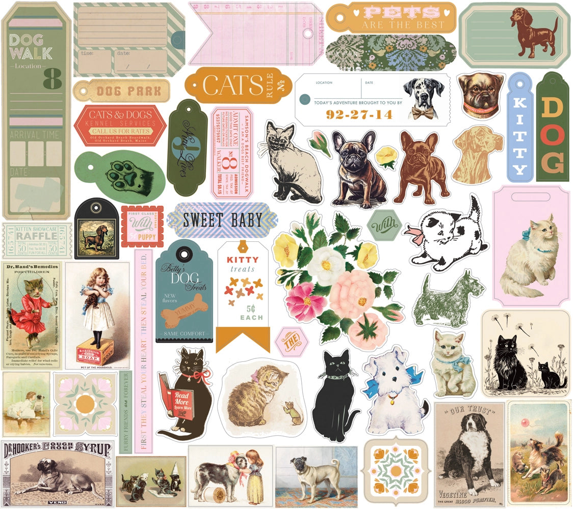 Fancy Pants Designs Ephemera - Spot & Oliver