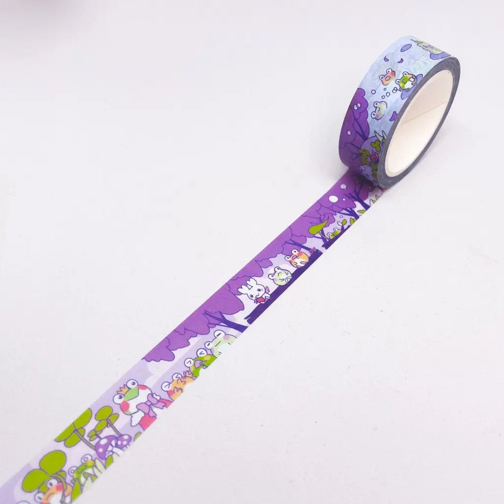 Sakuradragon Frog's Wonderland Washi Tape Roll