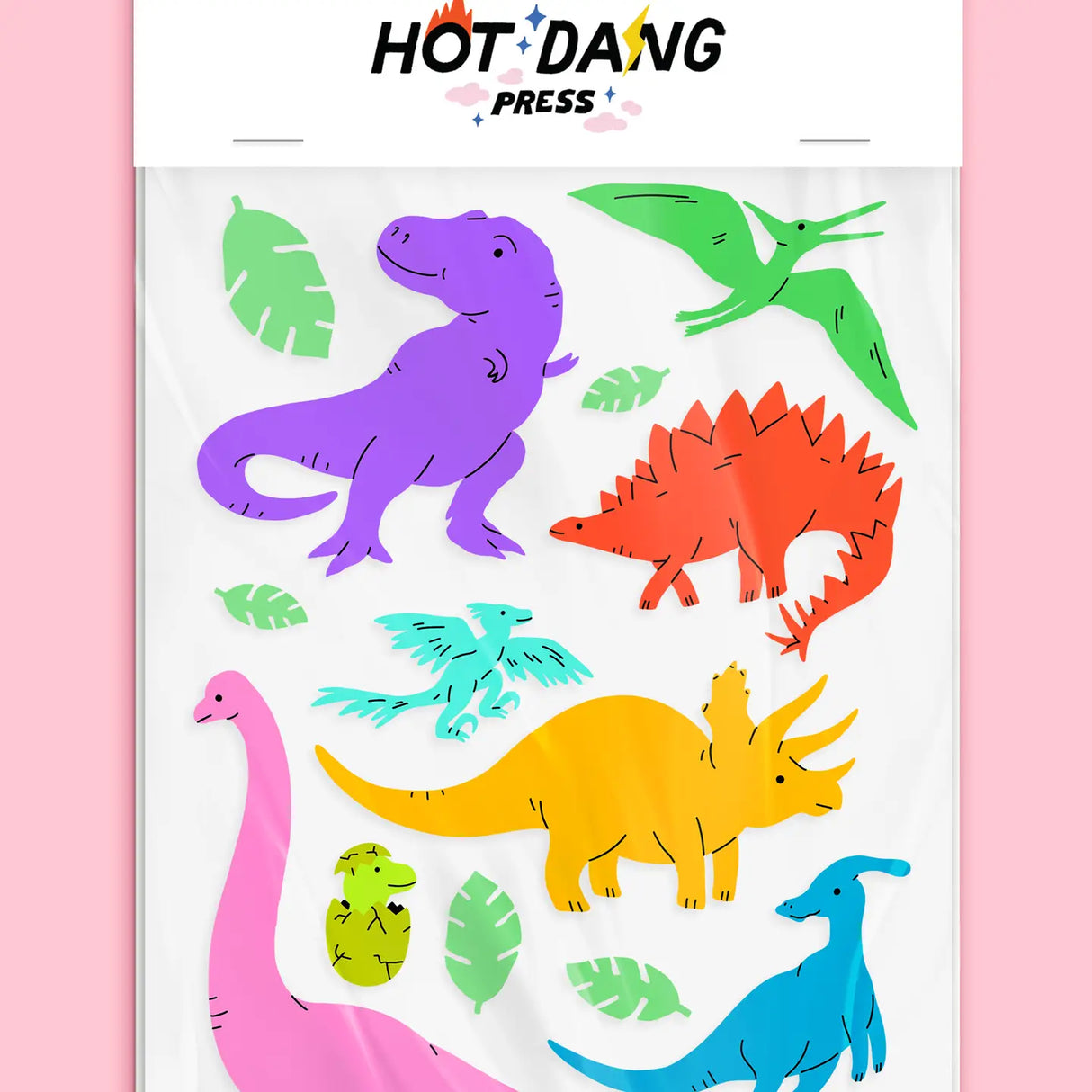 Iron-on Transfer Sheets - All Dinos (Pack of 2)