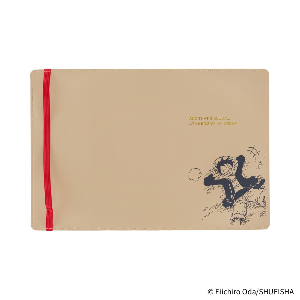 Hobonichi Techo 2026 Cousin A5 Book & Cover - ONE PIECE magazine End of Luffy’s Dream (Sand Beige)