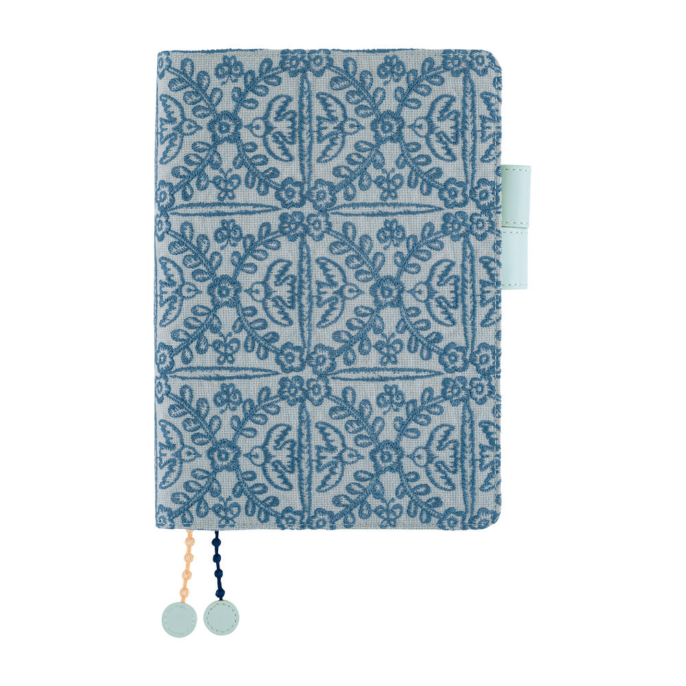 Hobonichi Techo A5 Cover - mina perhonen: felice (Blue)