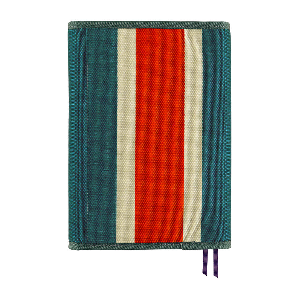 Hobonichi Techo A5 Cover - Natal Design: Hello New Day! (Retro Stripe)