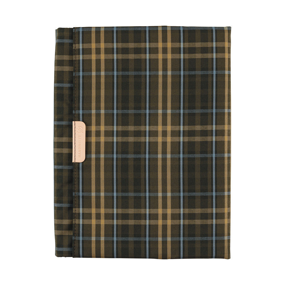 Hobonichi Techo A5 Cover - Tragen: Bitter Plaid