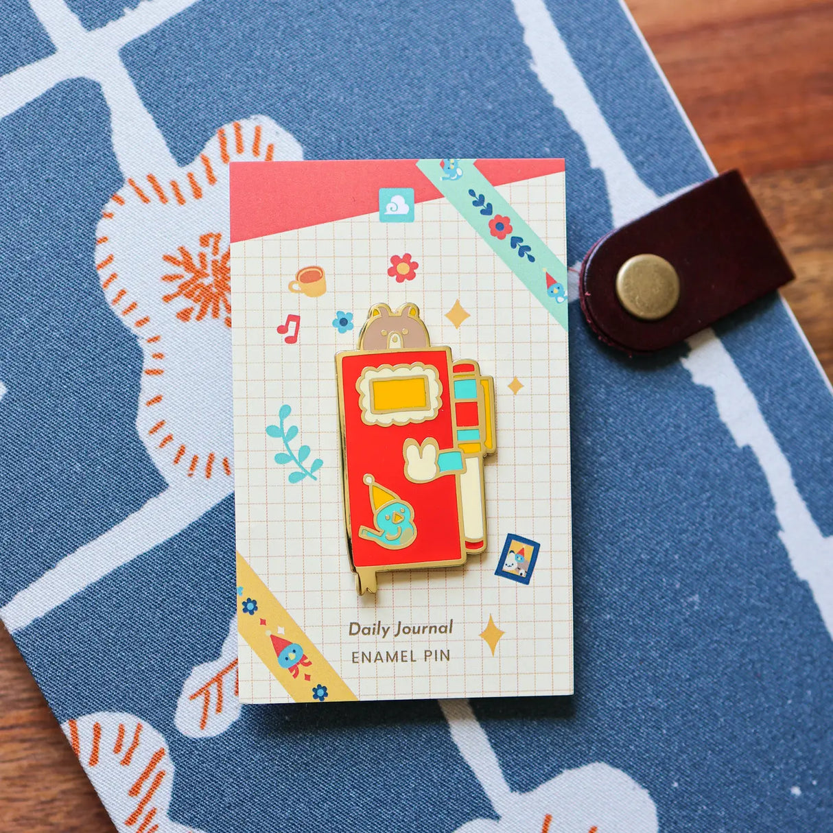 Daily Journal Enamel Pin