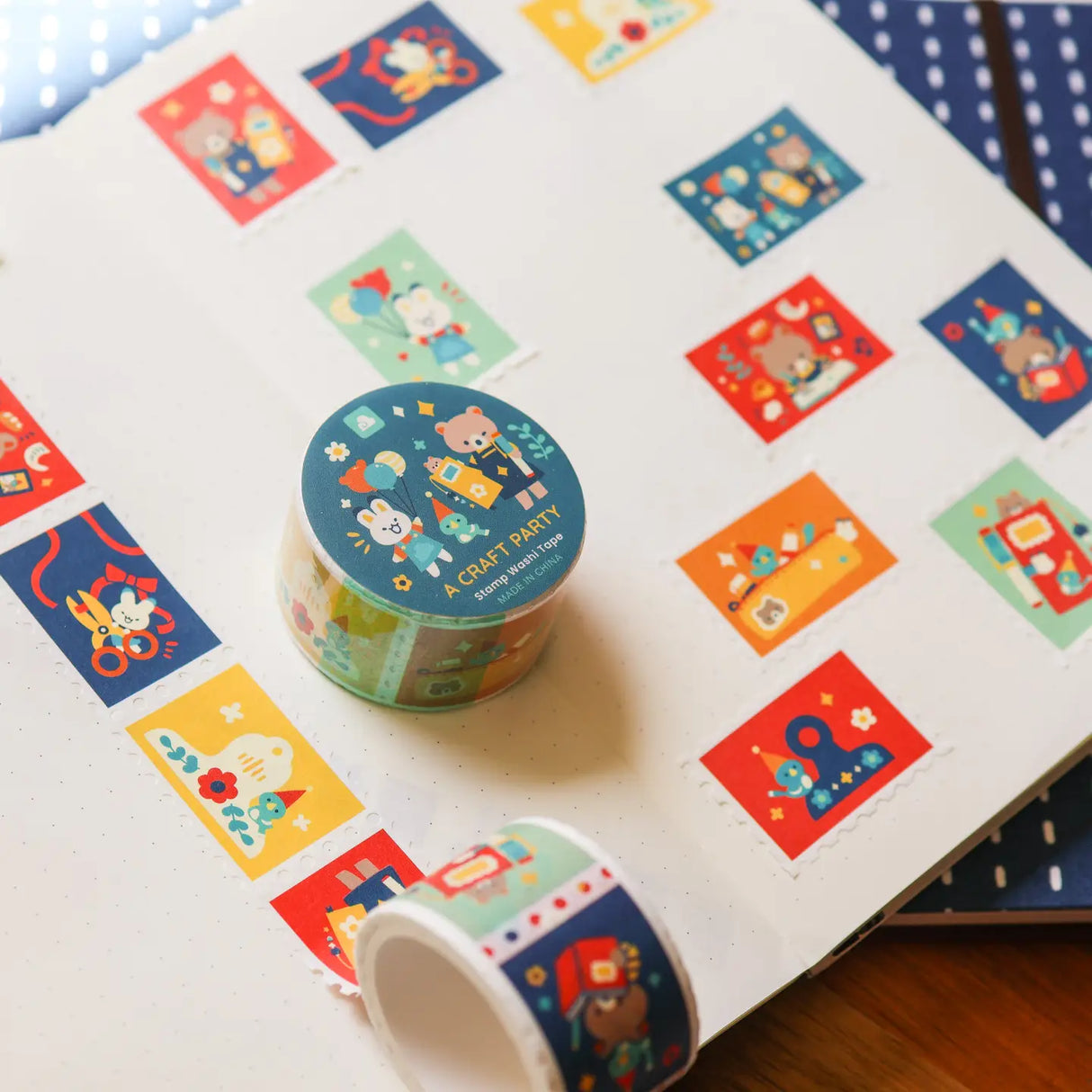 A Craft Party Stamp Washi Tape