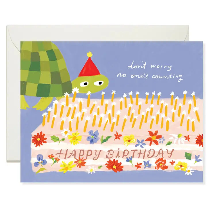 Turtle Birthday Card