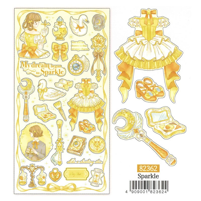 Sparkle Choupinet Sticker Sheet