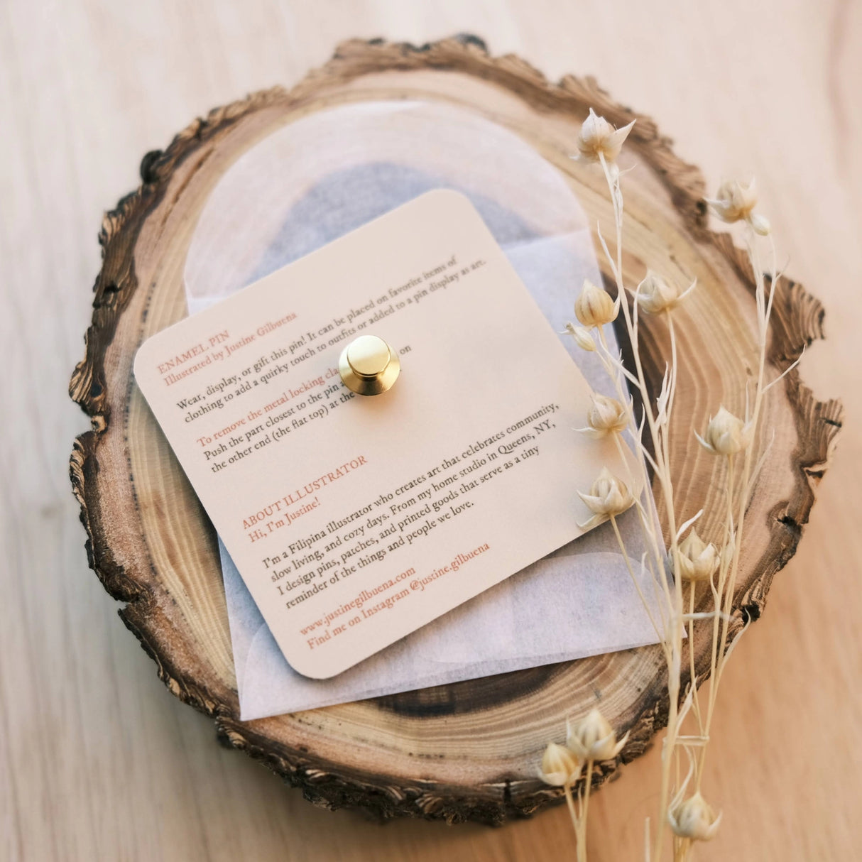 Butter Cookie Sewing Kit Enamel Pin