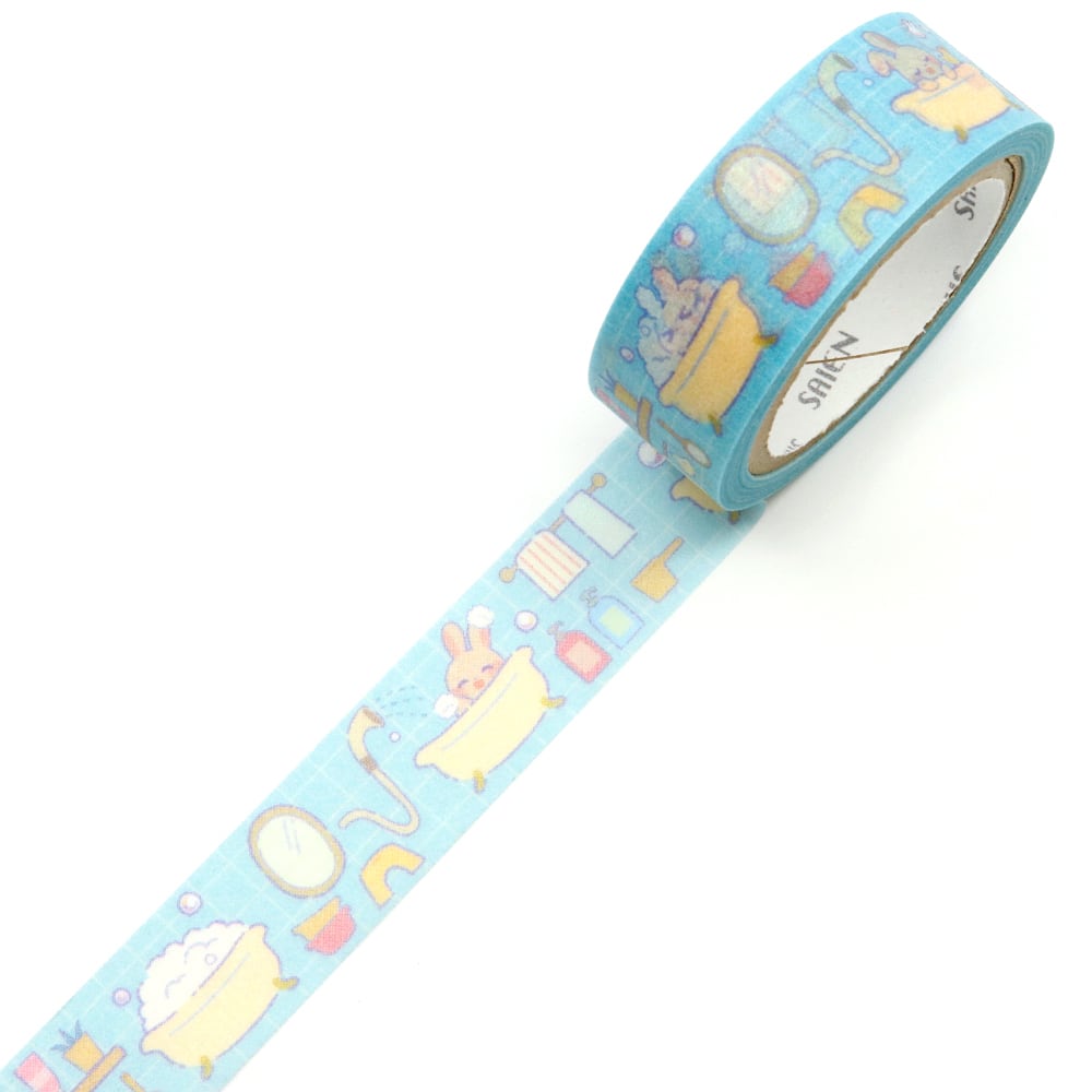 SAIEN Washi Tape - Bath Time
