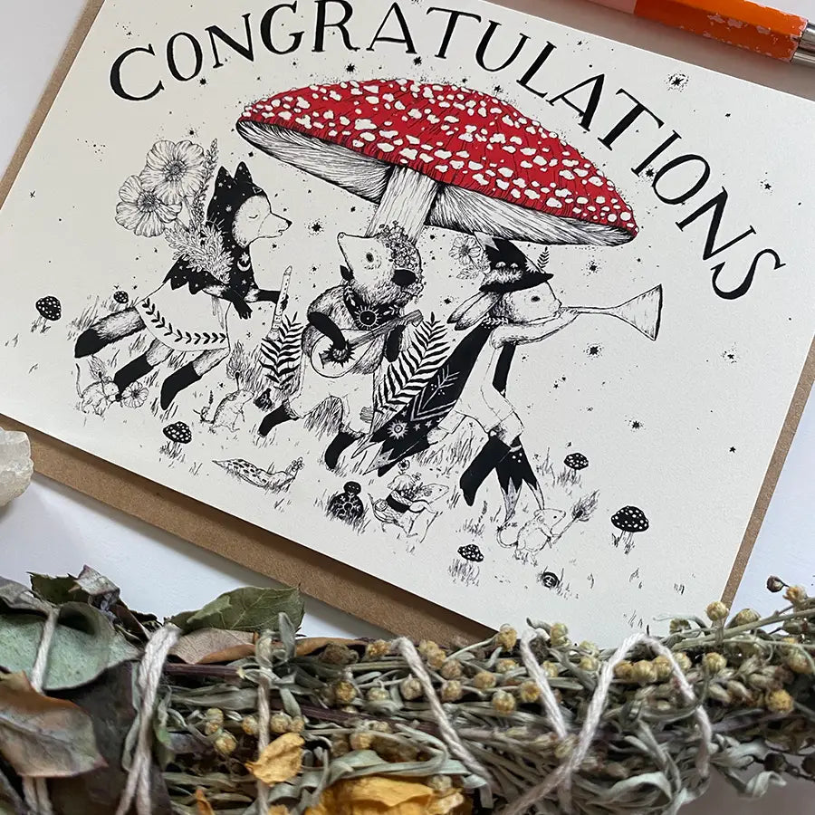 Marika Paz Congratulations Card