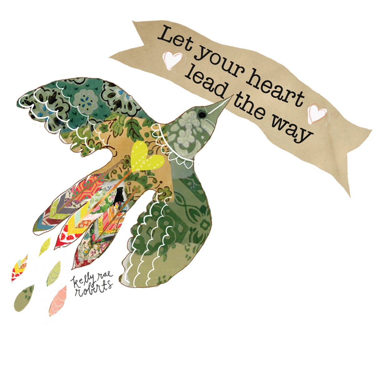 Let Your Heart Lead the Way Vinyl Sticker