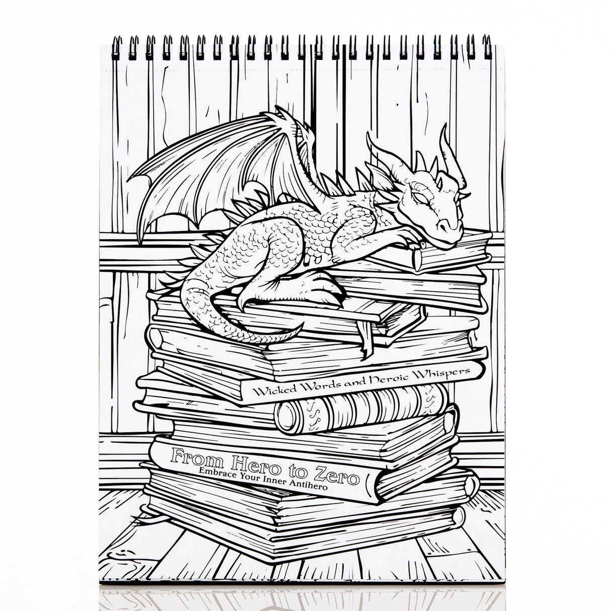 Waiting For the Night Coloring Book